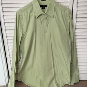 Express Light Green Dress Shirt